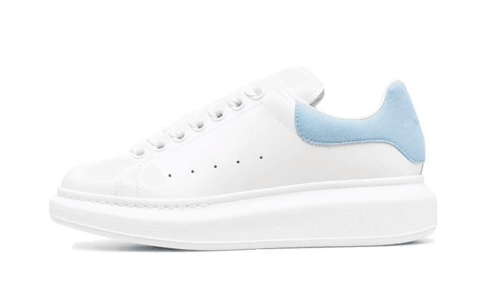 Oversized White Powder Blue
