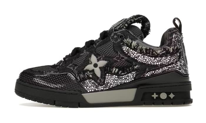 Skate Nero Swarovski Monogran