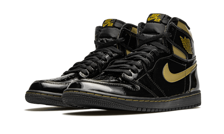 Air Jordan Black Metallic Gold miniatura 4 su DripMilan