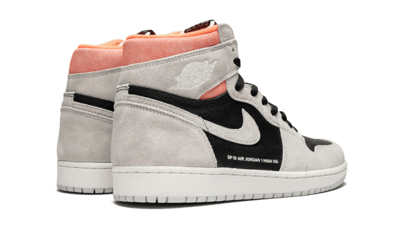 Air Jordan Neutral Grey Hyper Crimson miniatura 3 su DripMilan
