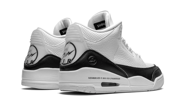 Air Jordan Fragment White Black miniatura 3 su DripMilan