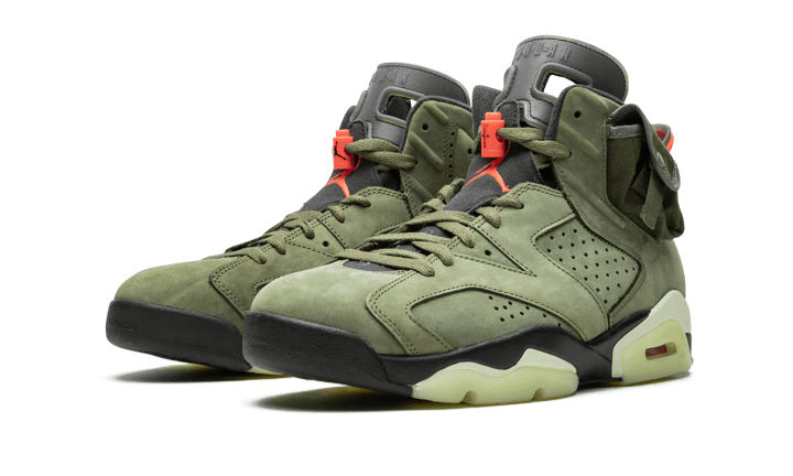 Air Jordan Travis Scott Medium Olive - Retro View | DripMilan Shop