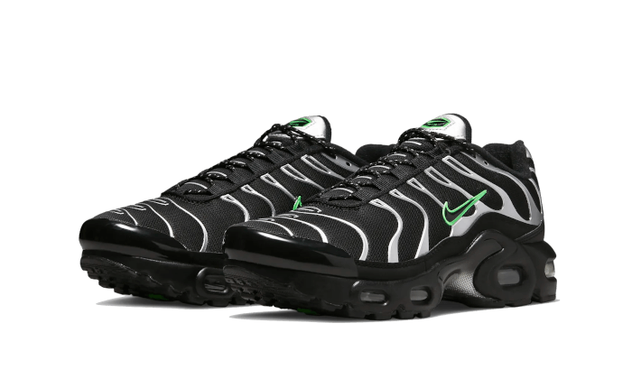 Nike Black Silver Green Strike - Retro View | DripMilan Shop