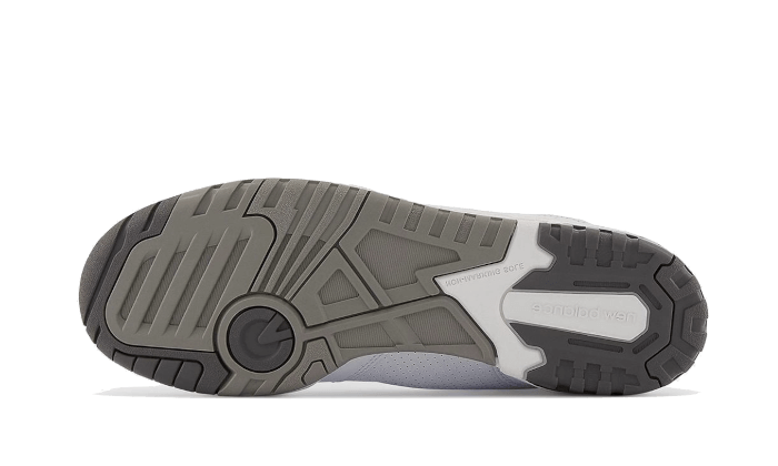 New Balance White Dark Grey - Retro View | DripMilan Shop