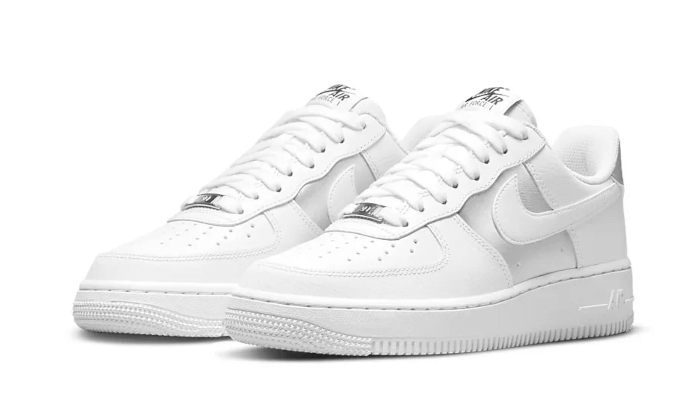Nike White Metallic Silver miniatura 3 su DripMilan