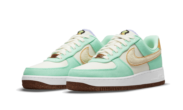 Nike 07 LX Happy Pineapple Green Glow - Retro View | DripMilan Shop
