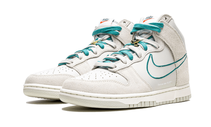 Nike First Use Light Bone Green Noise - Retro View | DripMilan Shop