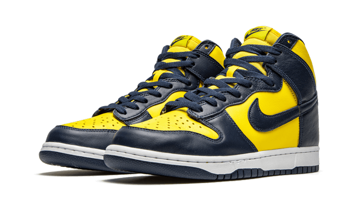 Nike Maize & Blue (Michigan) - Retro View | DripMilan Shop