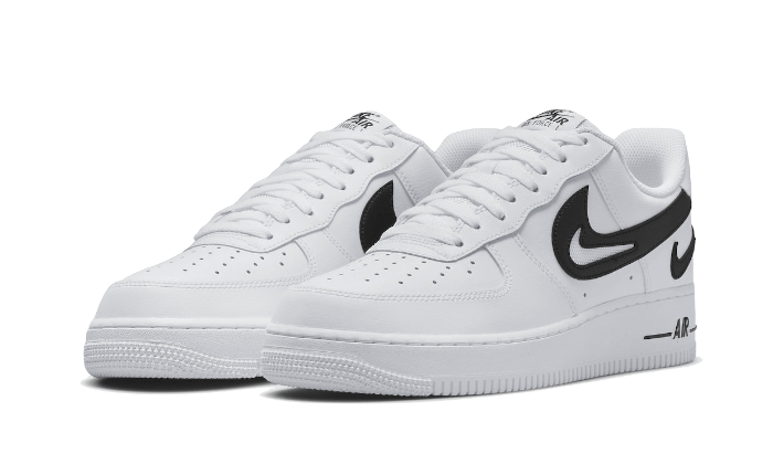 Nike 07 FM Cut Out Swoosh White Black - Retro View | DripMilan Shop