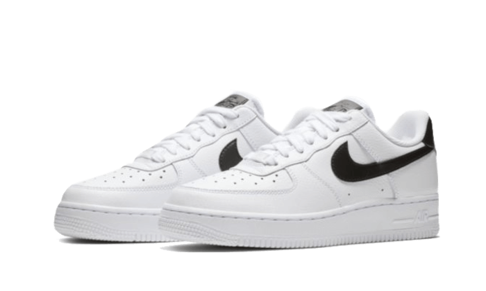Nike 07 White Black Pebbled Leather - Retro View | DripMilan Shop