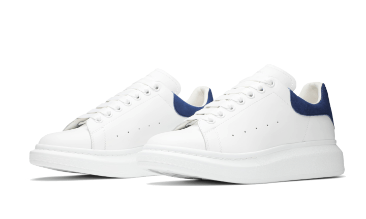 Alexander McQueen Oversized Worker Blue - Retro View | DripMilan Shop