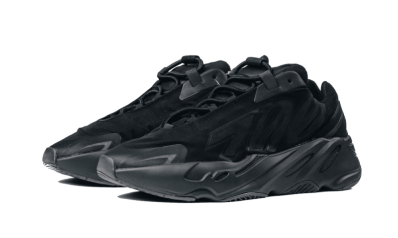 Yeezy MNVN Triple Black - Retro View | DripMilan Shop