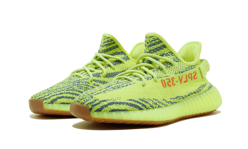 Yeezy Semi Frozen Yellow - Retro View | DripMilan Shop