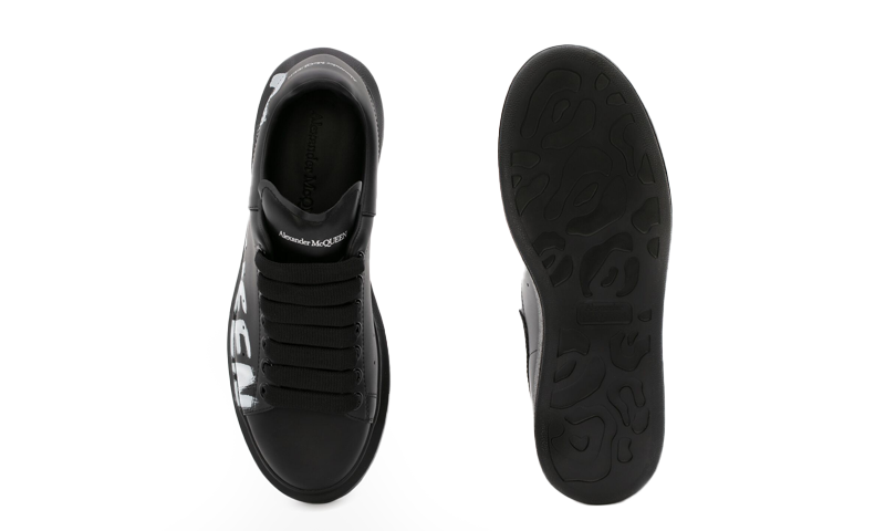 Alexander McQueen Graffiti oversize miniatura 4 su DripMilan