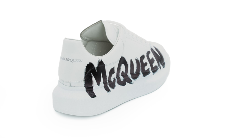 Alexander McQueen Graffiti oversize miniatura 3 su DripMilan