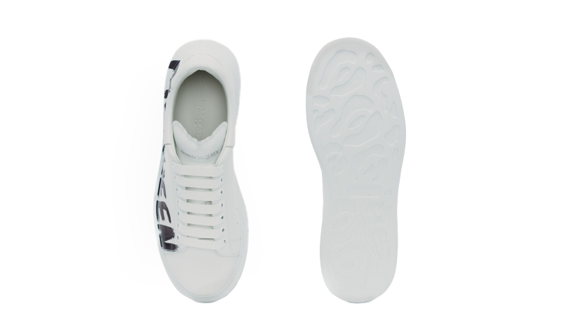 Alexander McQueen Graffiti oversize miniatura 4 su DripMilan