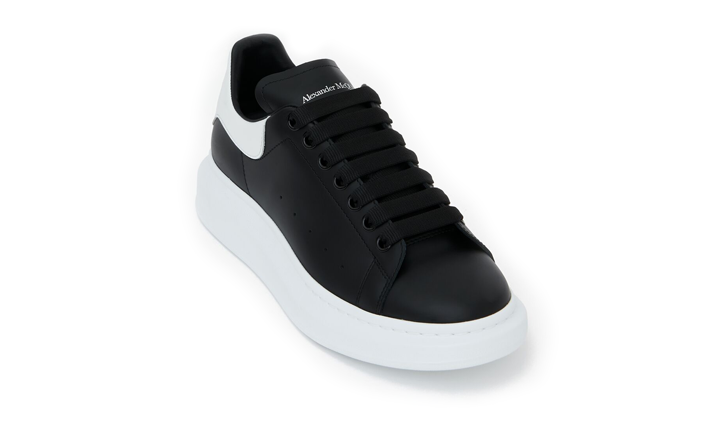 Alexander McQueen OVERSIZED WHITE BLACK miniatura 3 su DripMilan
