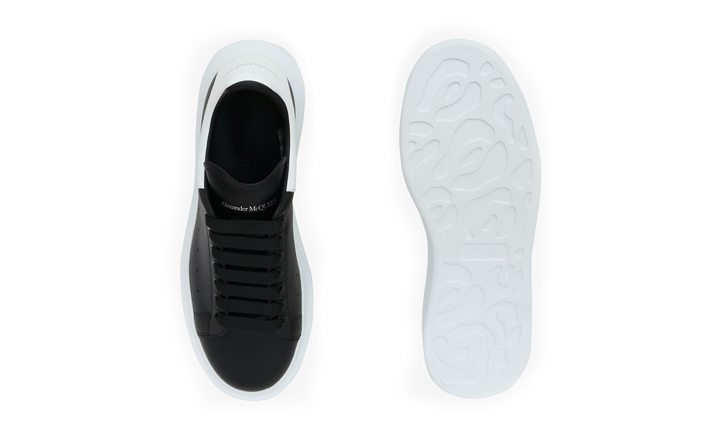Alexander McQueen OVERSIZED WHITE BLACK miniatura 4 su DripMilan