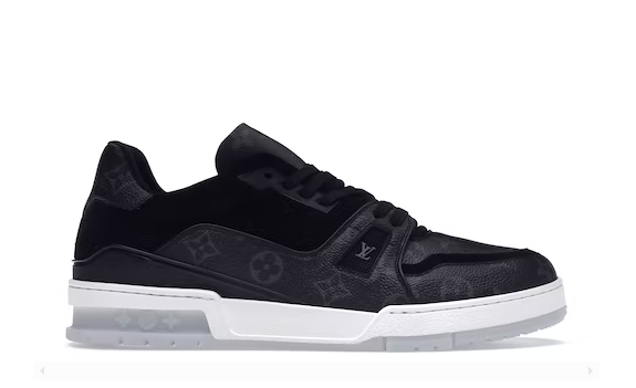 Louis Vuitton Trainer Black Monogram - Retro View | DripMilan Shop