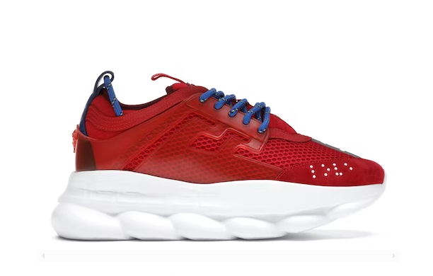 Versace Chain Reaction 2 Chainz Red - Retro View | DripMilan Shop