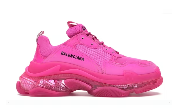 Balenciaga Triple S Pink - Retro View | DripMilan Shop