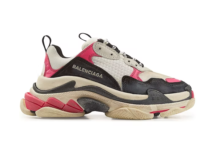 Balenciaga Triple S Black Pink - Retro View | DripMilan Shop