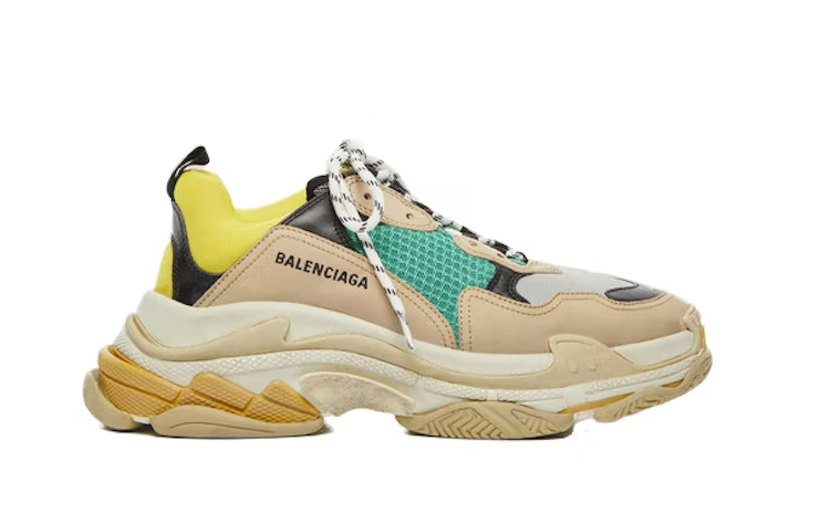 Balenciaga Triple S Curry - Retro View | DripMilan Shop