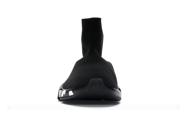 Balenciaga Speed Graffiti Trainers Black miniatura 3 su DripMilan