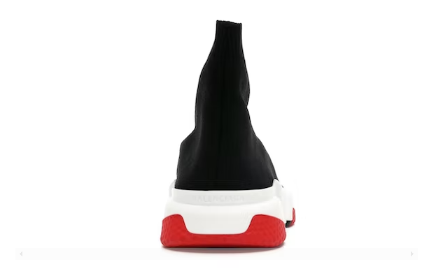Balenciaga Speed Trainer Black Red miniatura 4 su DripMilan