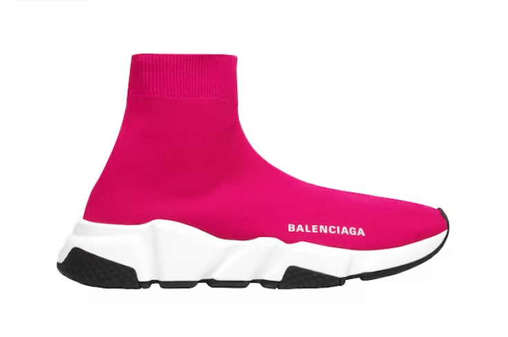 Balenciaga Speed Trainer Rose Hortensia - Retro View | DripMilan Shop