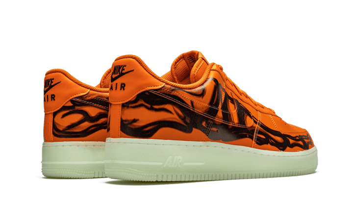 Nike Orange Skeleton Halloween miniatura 3 su DripMilan