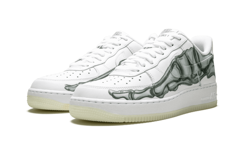 Nike White Skeleton Halloween - Retro View | DripMilan Shop