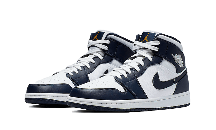 Air Jordan White Metallic Gold Obsidian - Retro View | DripMilan Shop