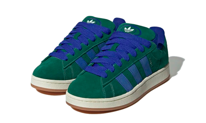 Adidas Dark Green Semi Lucid Blue - Retro View | DripMilan Shop