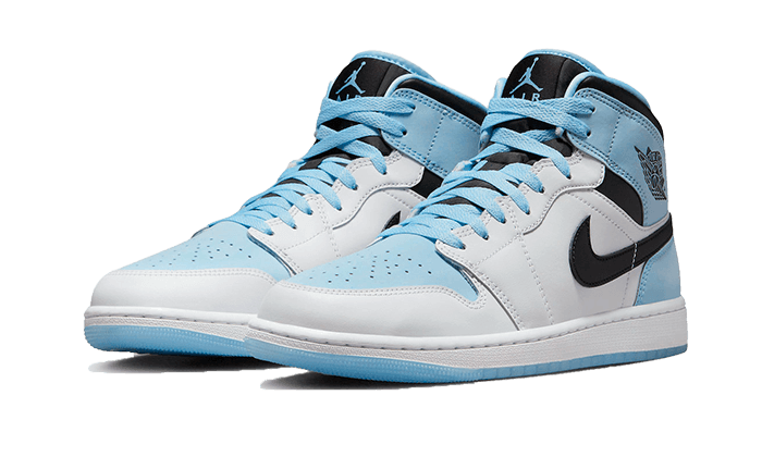 Air Jordan Ice Blue Black - Retro View | DripMilan Shop