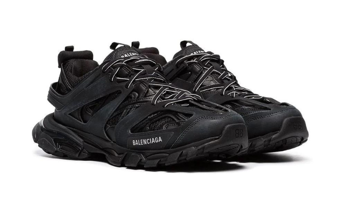 Balenciaga Black track sneakers miniatura 3 su DripMilan