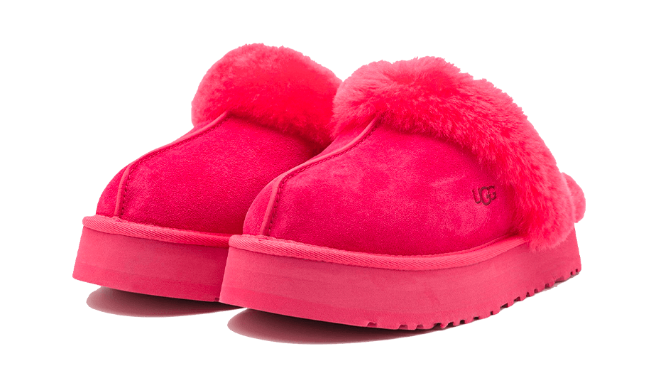 UGG Disquette Slipper Pink Flow - Retro View | DripMilan Shop