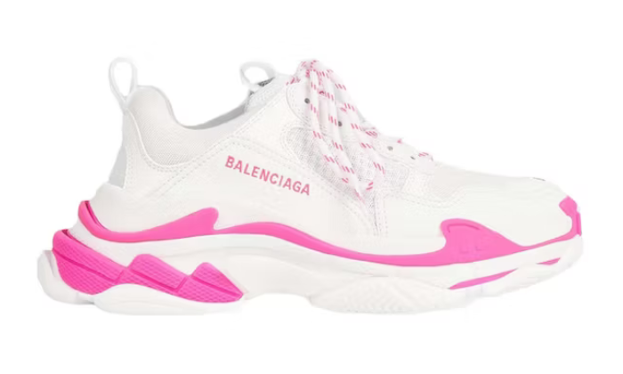 Balenciaga Fluo Pink White - Retro View | DripMilan Shop