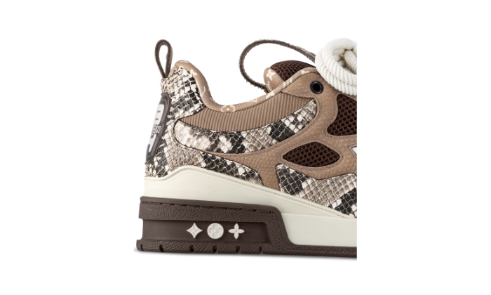 Louis Vuitton Skate Brown Snakeskin - Retro View | DripMilan Shop