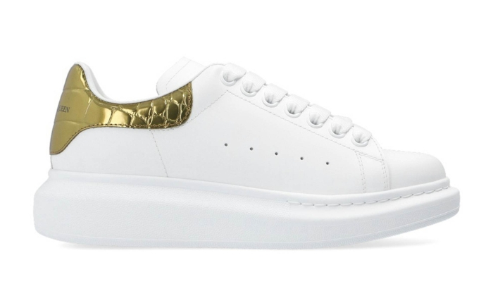 Alexander McQueen Oversize Oro Crocodile (donna) - Retro View | DripMilan Shop