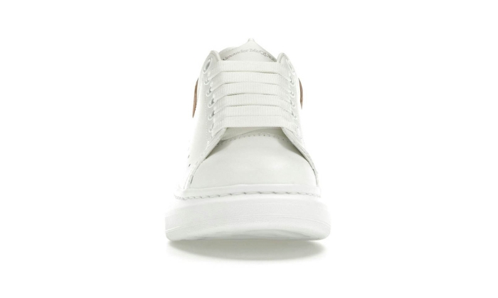 Alexander McQueen Oversized bianco rosa oro (donna) - Retro View | DripMilan Shop