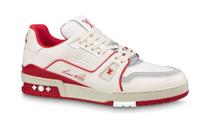 Louis Vuitton Signature Bianco Rosso - Retro View | DripMilan Shop