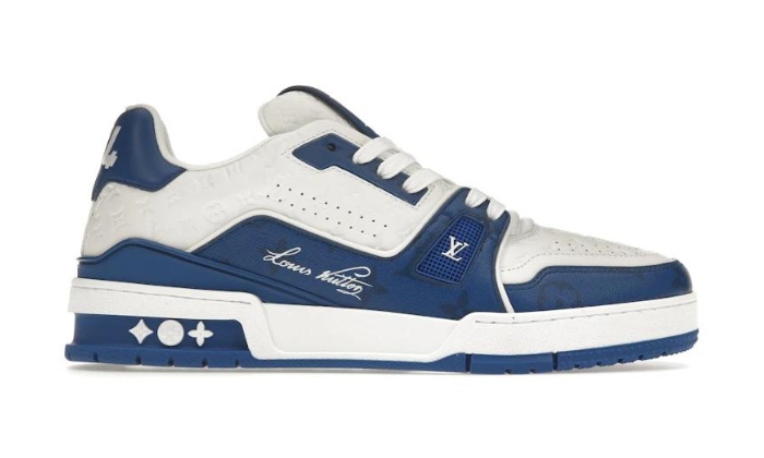 Louis Vuitton Signature Blu Bianco - Retro View | DripMilan Shop