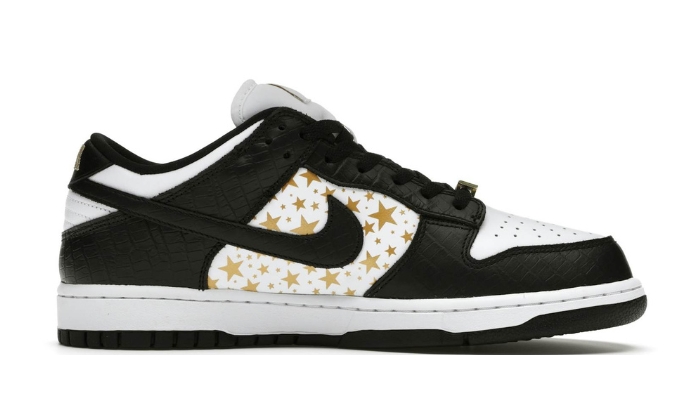 Supreme Stars nero miniatura 3 su DripMilan