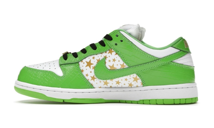 Supreme Stars verde miniatura 3 su DripMilan