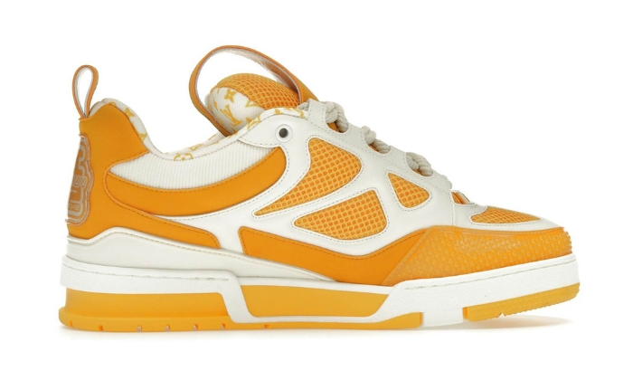 Louis Vuitton Skate Sneaker Giallo Bianco miniatura 3 su DripMilan
