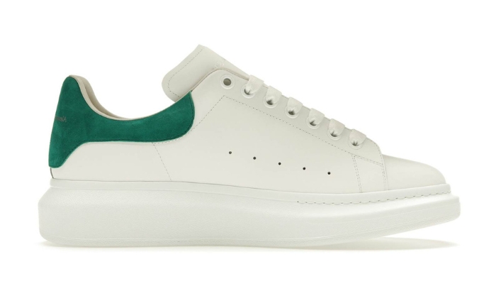 Alexander McQueen Oversize Verde foglia di tè miniatura 3 su DripMilan