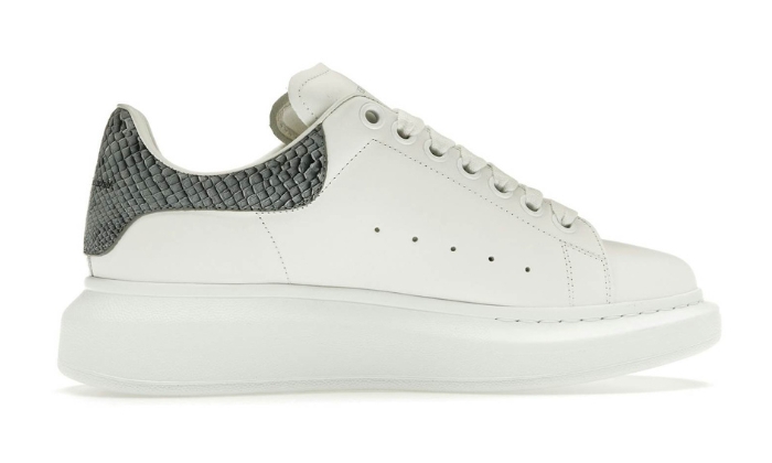 Alexander McQueen Oversize Bianco Ice Snake (donna) miniatura 3 su DripMilan