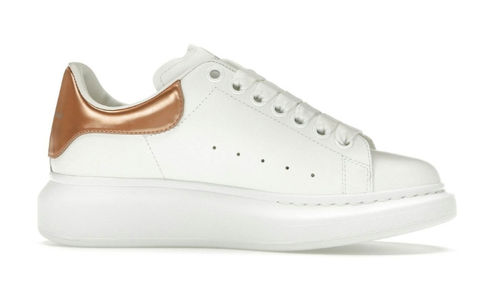 Alexander McQueen Oversized bianco rosa oro (donna) miniatura 3 su DripMilan