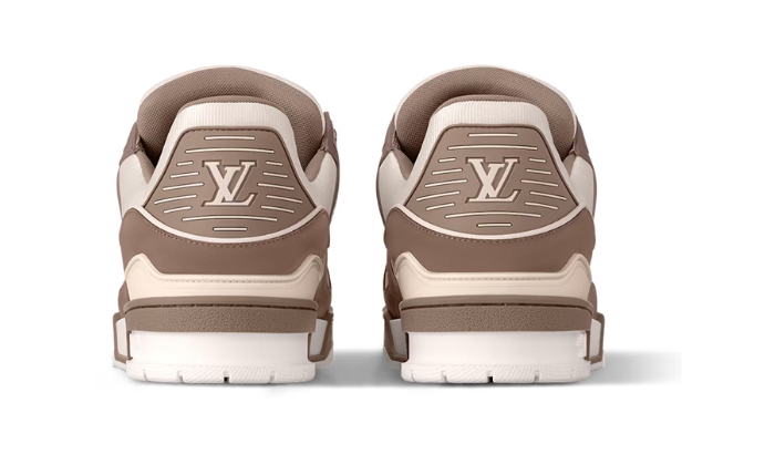 Louis Vuitton Trainer Taupe Brown miniatura 3 su DripMilan